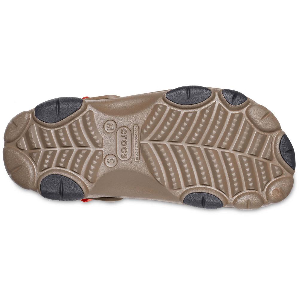 Taupe Women's Crocs Classic All-Terrain Realtree Edge® Clogs | NZ 0104MQZA